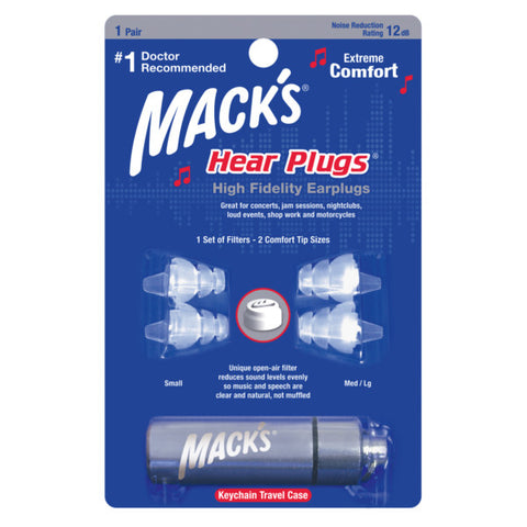 Mack's Hear Plugs High Fidelity Ear Plugs