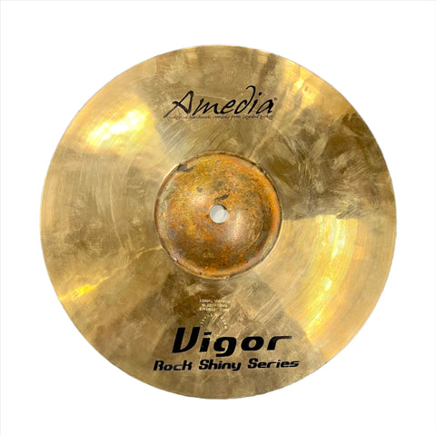 Amedia Vigor Rock Shiny 10" Splash Cymbal *Demo*