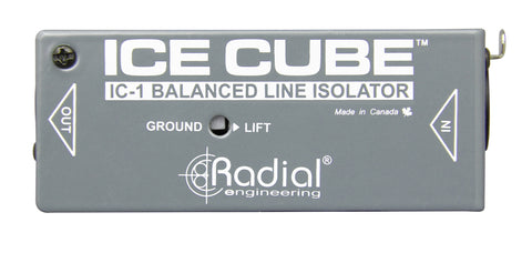 Radial Ice Cube Balanced Line Isolator