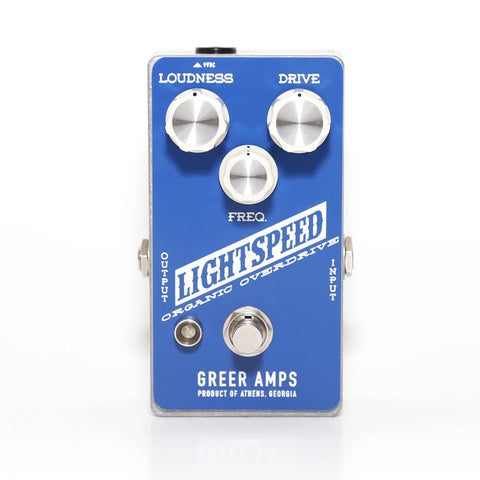 Greer Amplification Lightspeed Organic Overdrive Effect Pedal
