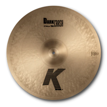 Zildjian 19" K Dark Thin Crash Cymbal