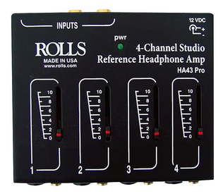 Rolls HA43 4 Channel Headphone Amplifier