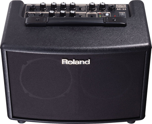 Roland AC-33 Acoustic Guitar Amp – Woodsy's Music