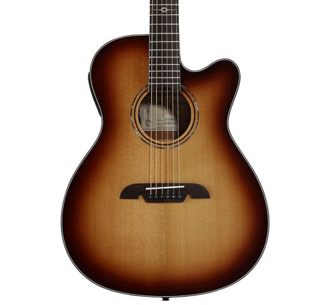 Alvarez AF60CESHB Folk Acoustic-Electric Guitar Shadow Burst