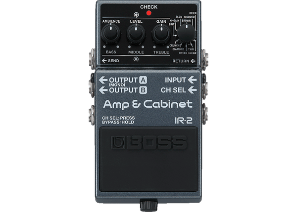 Boss IR-2 Amp and Cabinet Pedal – Woodsy's Music