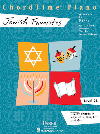 ChordTime Piano Jewish Favorites Level 2B