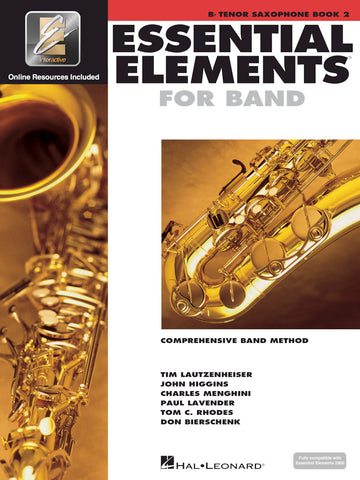 Essential Elements for Band - Bb Tenor Saxophone, Book 2