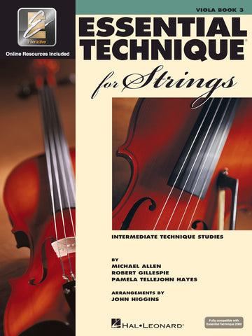 Essential Technique for Strings - Viola, Book 3