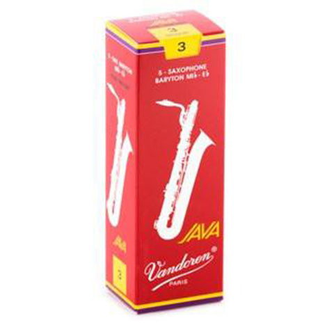 Vandoren Java Red Filed Baritone Saxophone Reeds