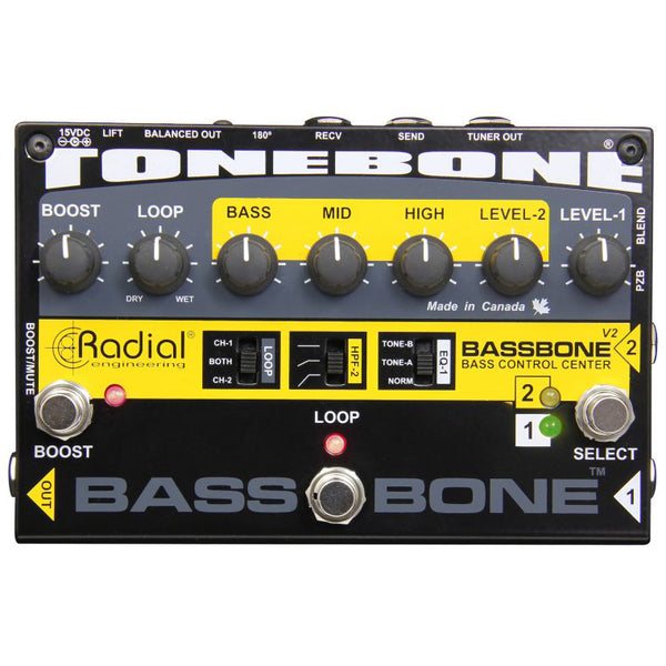 Buy Radial Engineering Bassbone V2 Bass Preamp | Kent Ohio