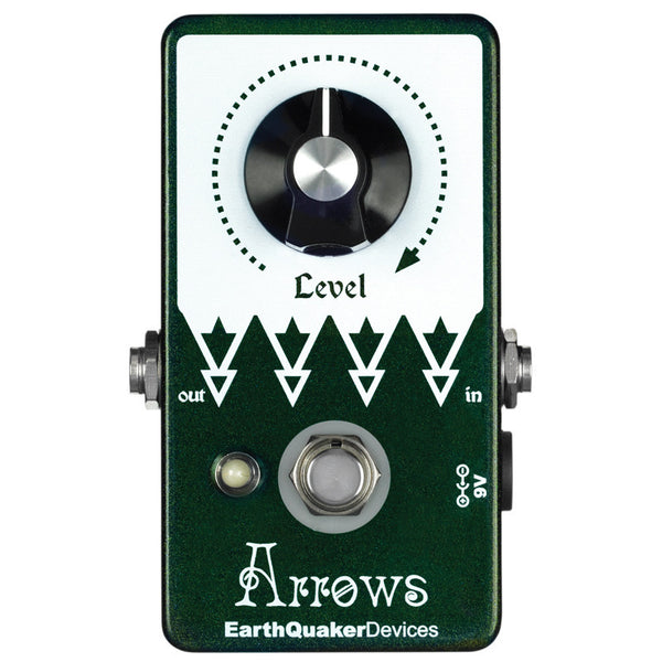 Earthquaker Devices Arrows Preamp Booster – Woodsy's Music Earthquaker Devices Arrows Preamp Booster – Woodsy's Music