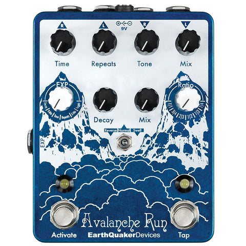 Earthquaker Devices Avalanche Run Reverb & Delay Effect Pedal