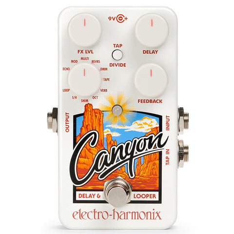 Electro Harmonix Canyon Delay Looper Pedal