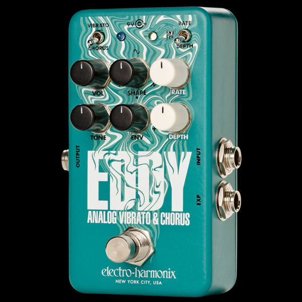 ehx eddy pedal Electro Harmonix Eddy Chorus Vibrato
