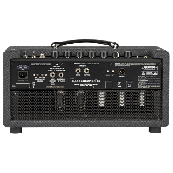 Fender Bassbreaker 15 Tube Amp Head Woodsy s Music