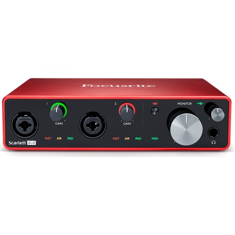 Focusrite Scarlett 4i4 V3 USB Interface