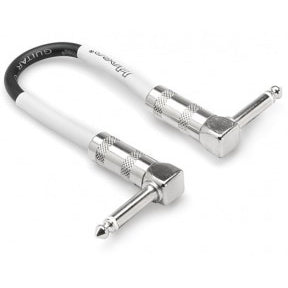 guitar pedal connector cables Hosa Guitar Patch Cable Right Angle 12" (CPE-112)
