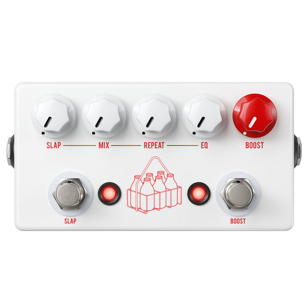 jhs delay pedals JHS Milkman Slap Delay & Boost Pedal – Woodsy's Music