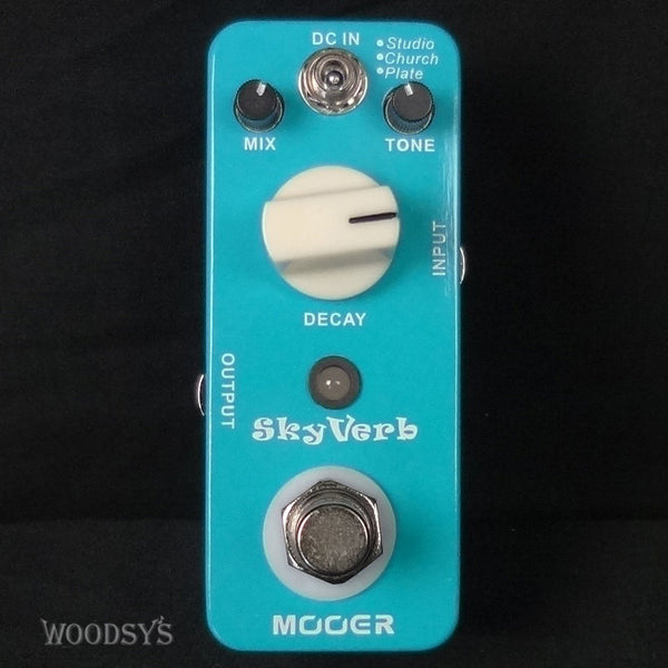 期間限定特別価格 Mooer Music Woodsy's – Pedal Reverb Digital Verb Sky ギター
