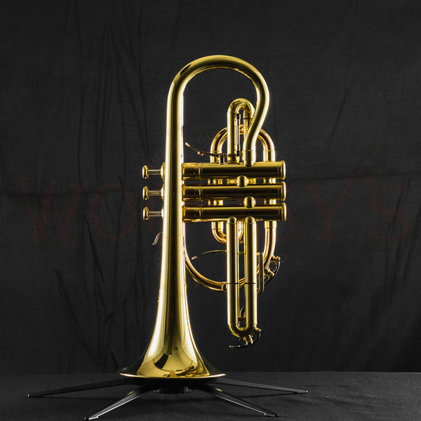 YAMAHA B♭cornet neo YCR8335S Yamaha YCR-8335II Neo Professional Cornet – Woodsy's Music