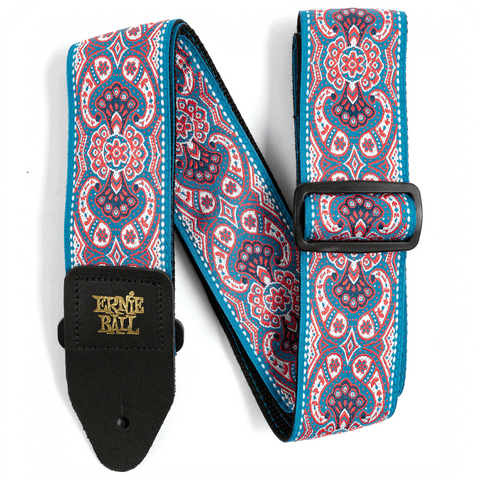 Ernie Ball Pink Paisley Jacquard Strap