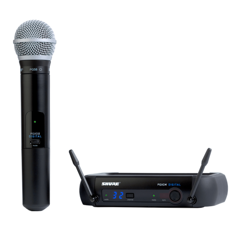 Shure PGXD24/PG58 Handheld Wireless Microphone System