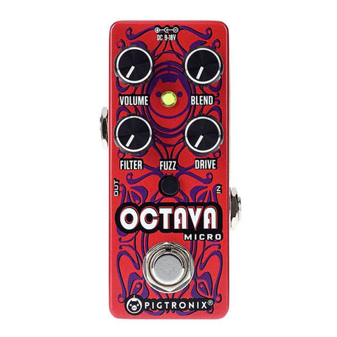 Pigtronix Octava Analog Octave Up Fuzz Pedal