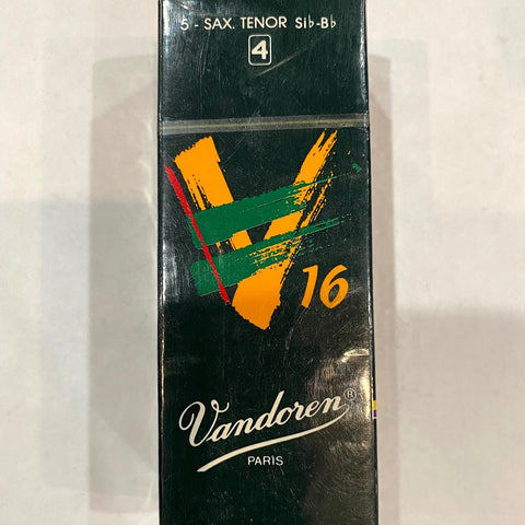 New Old Stock Vandoren V16 Size 4 Tenor Saxophone Reeds