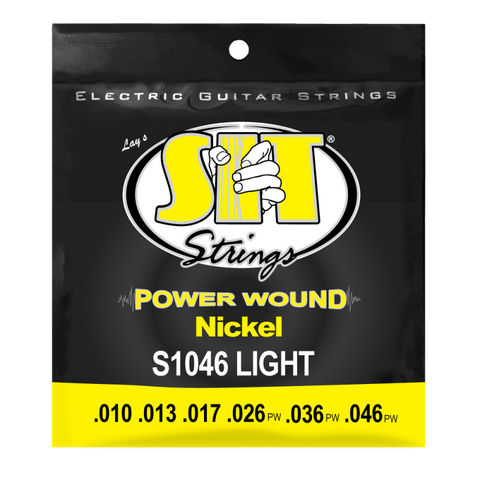 SIT Power Wound Nickel Electric Guitar Strings