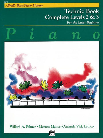 Alfred's Basic Piano Library for the Later Beginner - Technic Books
