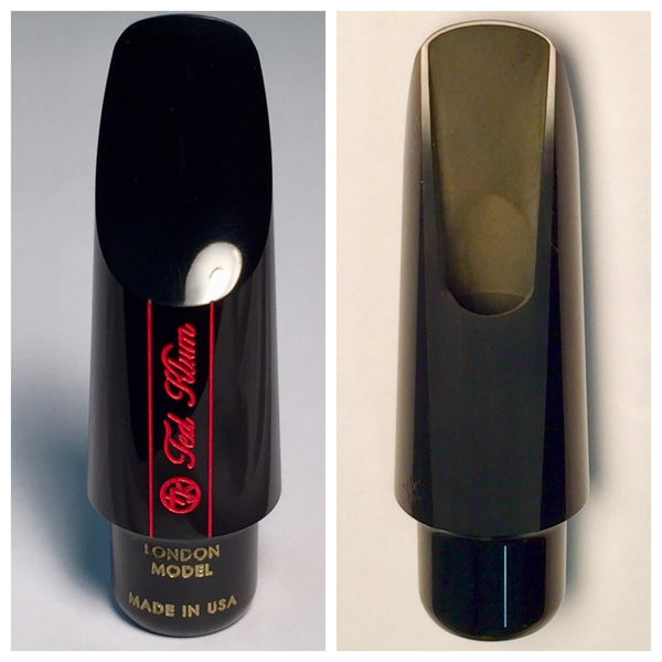 Ted Klum London Model Hard Rubber Alto Saxophone Mouthpiece Ted Klum London Model Hard Rubber Alto Saxophone Mouthpiece
