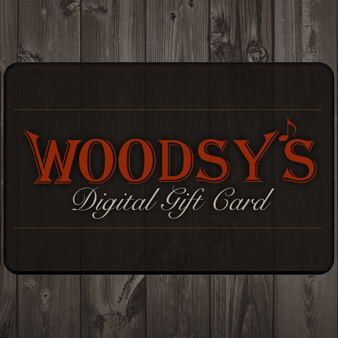 Woodsy's Music Gift Card
