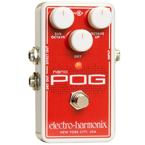 Electro-Harmonix Nano POG Polyphonic Octave Generator Pedal