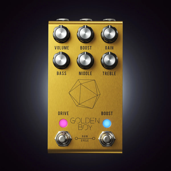 新品 GOLDEN BOY JACKSON AUDIO overdrive Golden Boy Transparent Overdrive - Joey Landreth Signature