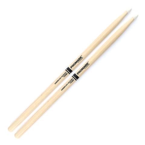 Promark Hickory 5B Nylon Tip Drumsticks