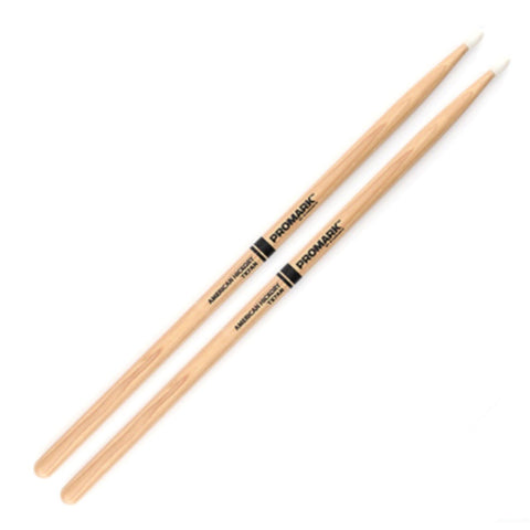 Promark Hickory 7A Nylon Tip Drumsticks