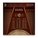D'Addario NBM1140 Nickel Bronze Medium Mandolin Strings