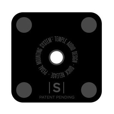 pedal plate Temple Audio Design Quick Release Pedal Plate with Screw
