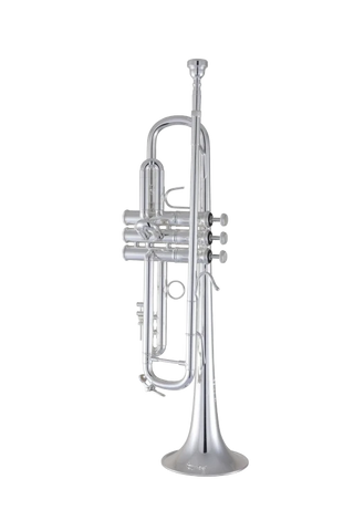 Bach Stradivarius 180S37R Bb Trumpet w/ Reverse Leadpipe - Silver Plated