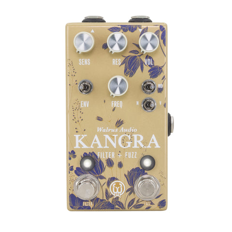 walrus fuzz pedal Walrus Audio Kangra Filter Fuzz Floral Series 2024 Effect Pedal – Woodsy's Music