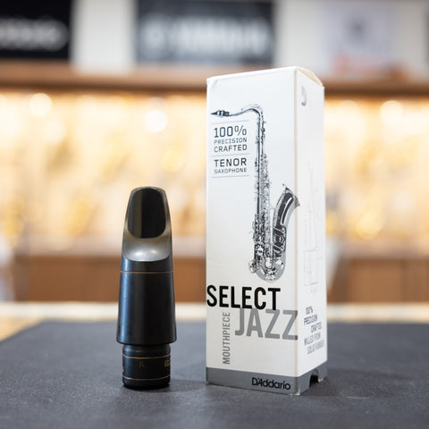 Used D’Addario Select Jazz D6M Tenor Saxophone Mouthpiece