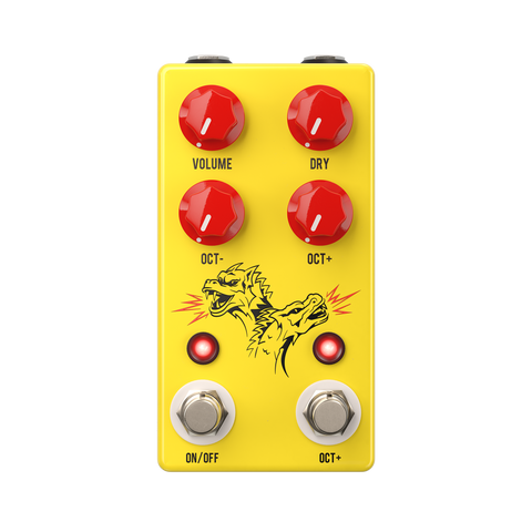 JHS Double Dragon Lo-Fi Octave Effect Pedal