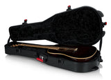 Gator TSA Series ATA Molded Polyethylene Guitar Case for Dreadnaught Acoustic Guitars
