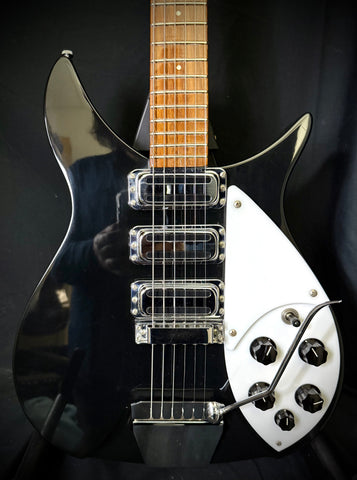 Used Rickenbacker 1990 JL325 John Lennon Limited Edition 561/2000 - Jetglo