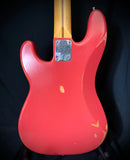 Used Fender Road Worn 50's Precision Bass 2016 - Fiesta Red