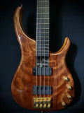 Used Modulus Quantum Four 2006 4-string Bass - Trans Amber
