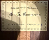Vintage M. G. Contreras 2A Concert 1978 - Natural