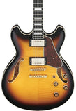 Ibanez - Artcore Expressionist AS93FM Semi-hollow Electric Guitar - Antique Yellow Sunburst