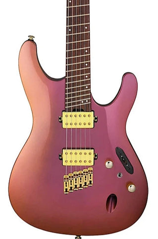 Ibanez Axe Design Lab SML721 Electric Guitar - Rose Gold Chameleon