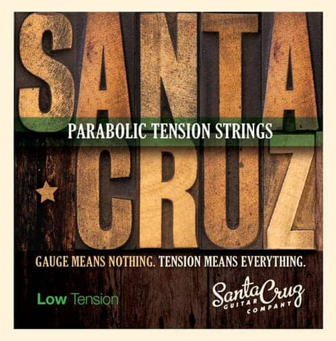 Santa Cruz Guitar Company Parbolic Tension Guitar Strings